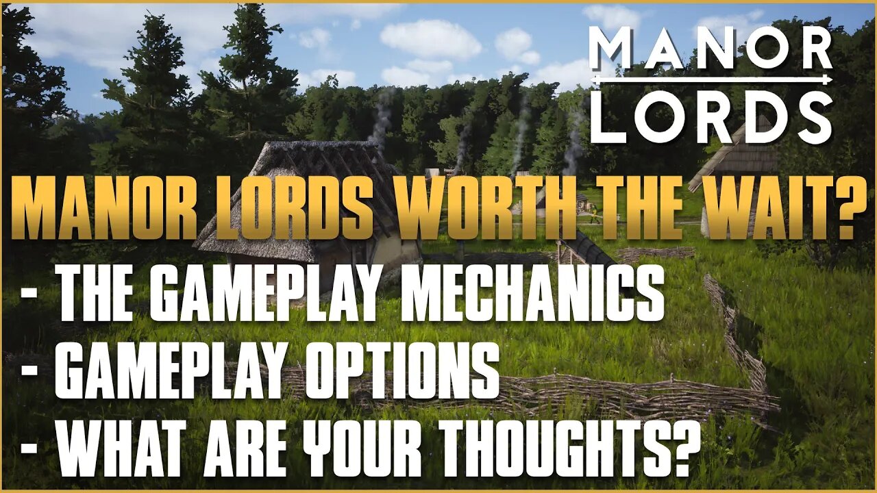 Manor Lords Demo Worth the Wait? Manor Lords Demo!