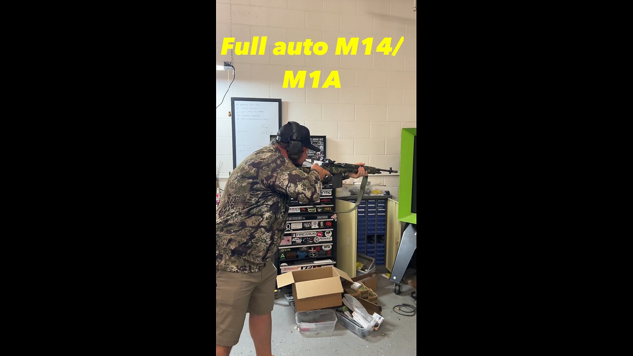 Full auto M1a