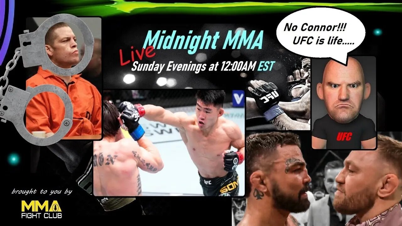 Midnight MMA Ep. 14 - Weekend Recap, Connor to the BKFC, Diaz surrenders and more