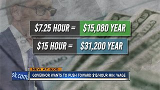 Businesses weigh in on Gov. Tony Evers' $15/hour minimum wage proposal