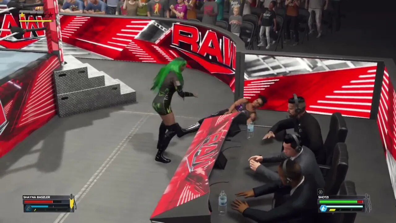 WWE 2K23: Shotzi Vs. Shayna Baszler (Legend Difficulty)