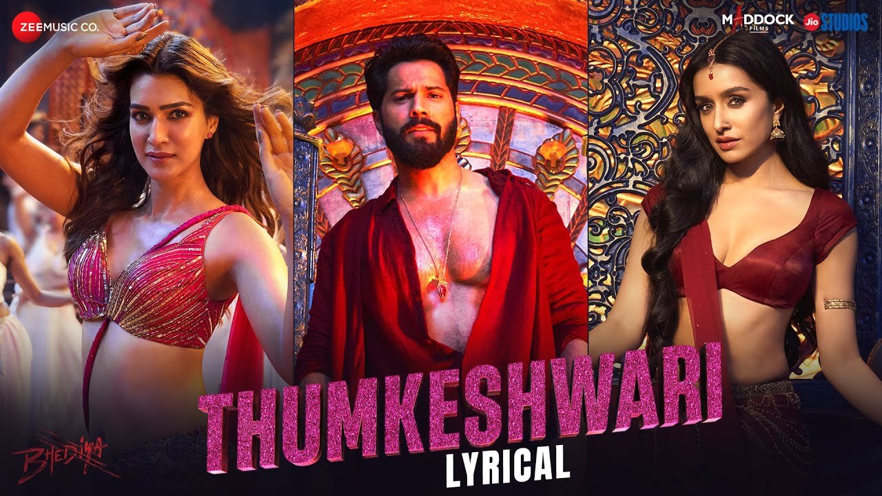 Thumkeshwari - Bhediya | Varun Dhawan, Kriti S, Shraddha K | Sachin-Jigar,Rashmeet, Ash K, Amitabh B