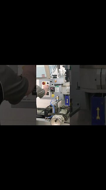 Test cut on the Dake 370 PP Automatic Ferrous Cold Saw