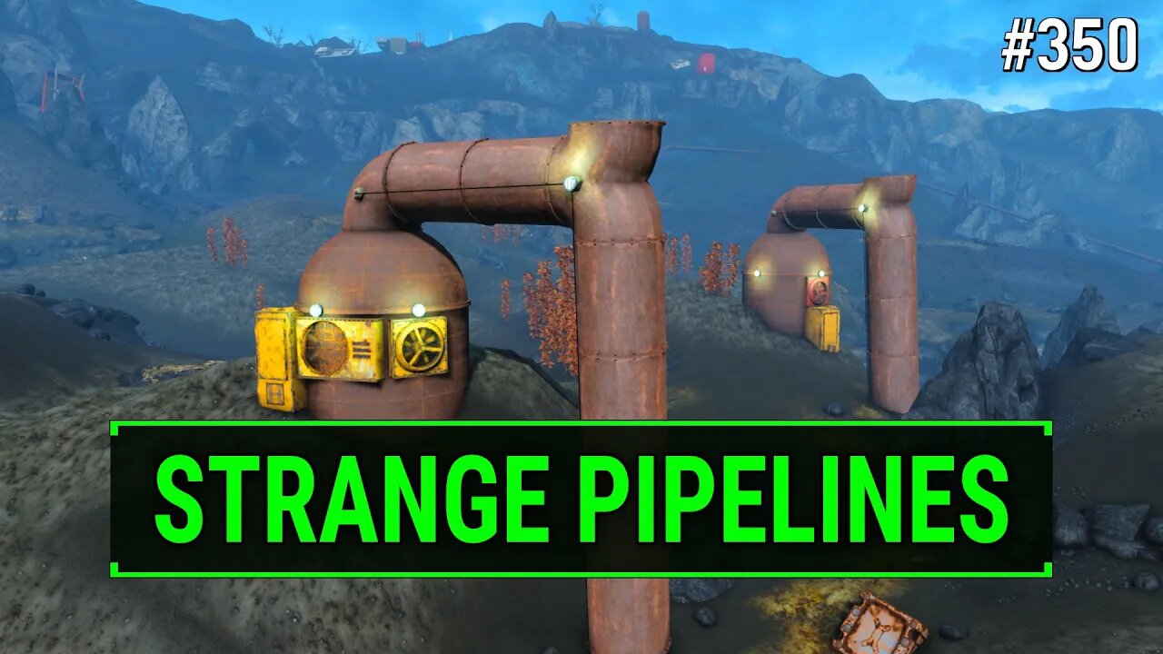 Fallout 4 Unmarked - Finding Strange Unexplained Deep Sea Pipelines! | Ep. 350