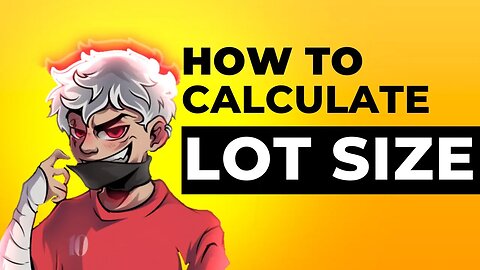 How To Calculate Lot SIze | How To Pace Trades!