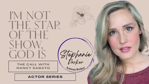 I am NOT the star of the show, God is! Stephanie Parker Story