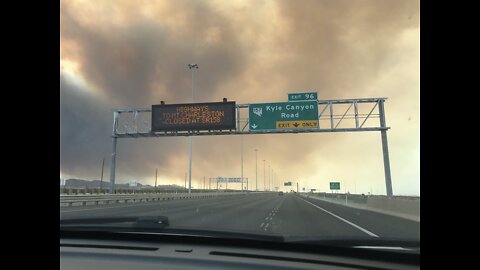 Mahogany Fire on Mount Charleston