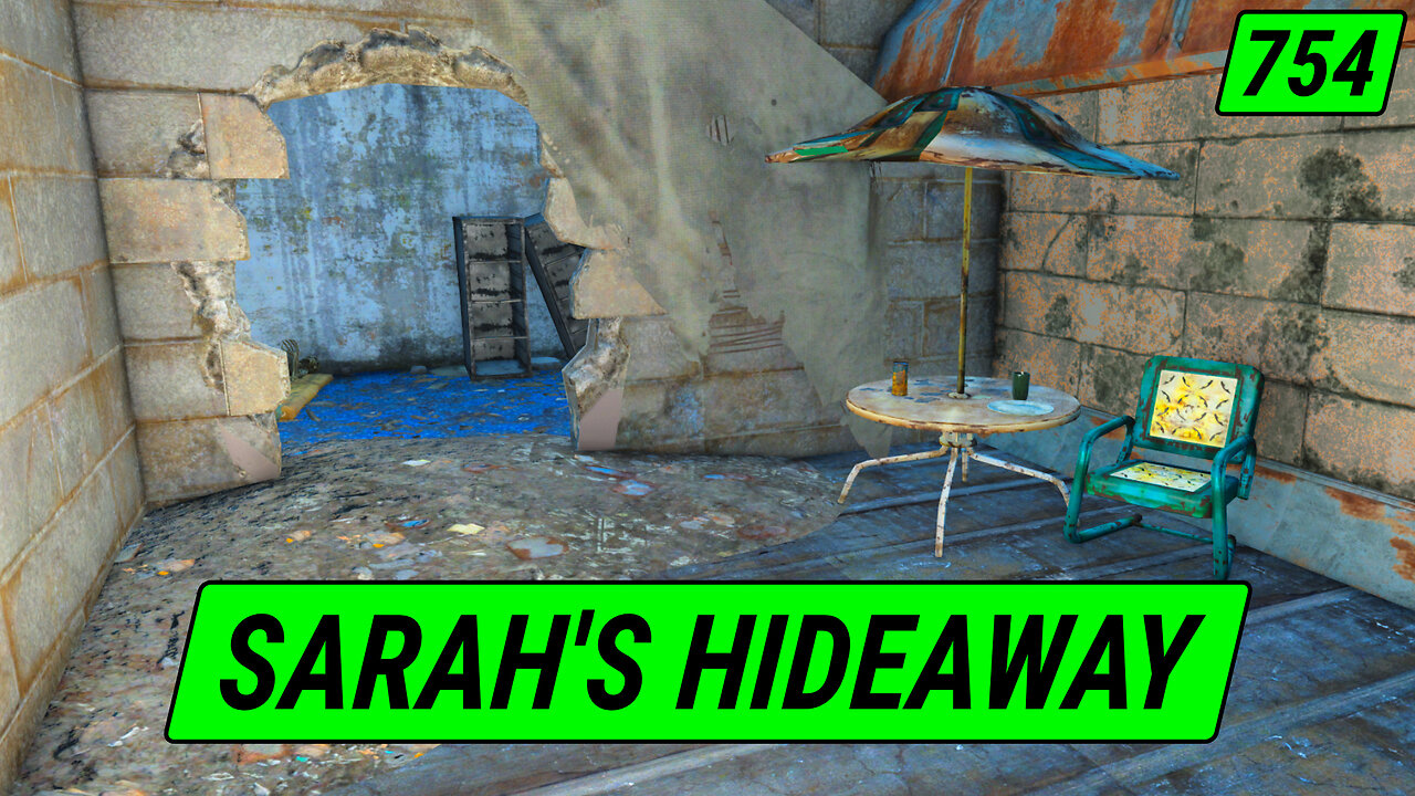 Finding Sarah's Hideaway | Fallout 4 Unmarked | Ep. 754