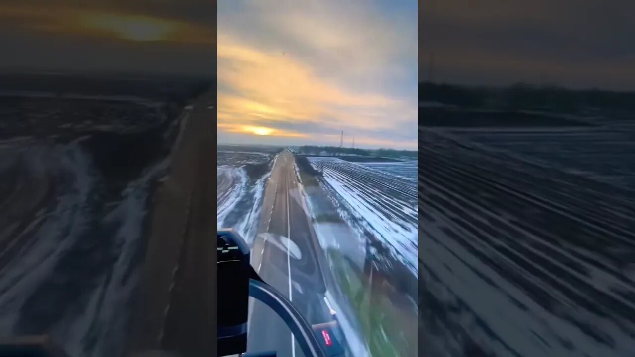 Ukraine War: Amazing Visuals as a Ukrainian Helicopter Flys down the highway. Like and Follow!