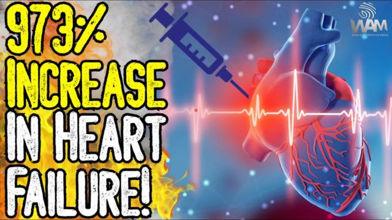 PENTAGON: 973% INCREASE IN HEART FAILURE! - MASS VACCINE DEATH CONTINUES!