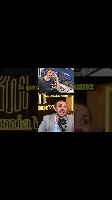 FELIPE NETO CONTINUA NA BLAZE?! | #shorts DO #mbl