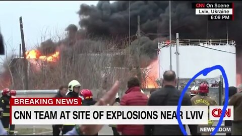 CNN caught faking war in Ukraine