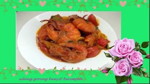 #shorts udang goreng kunyit berempah