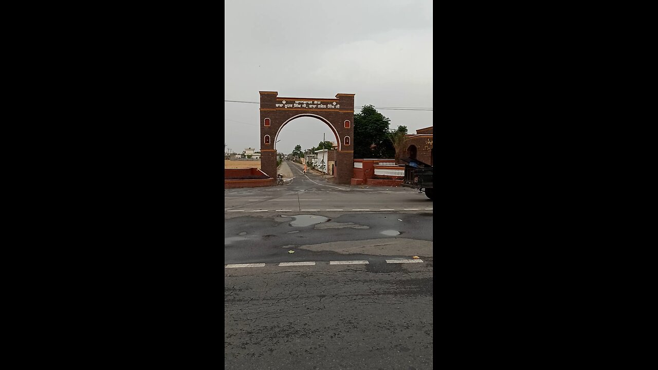 Bus stand Village Toorbanjara Punjab