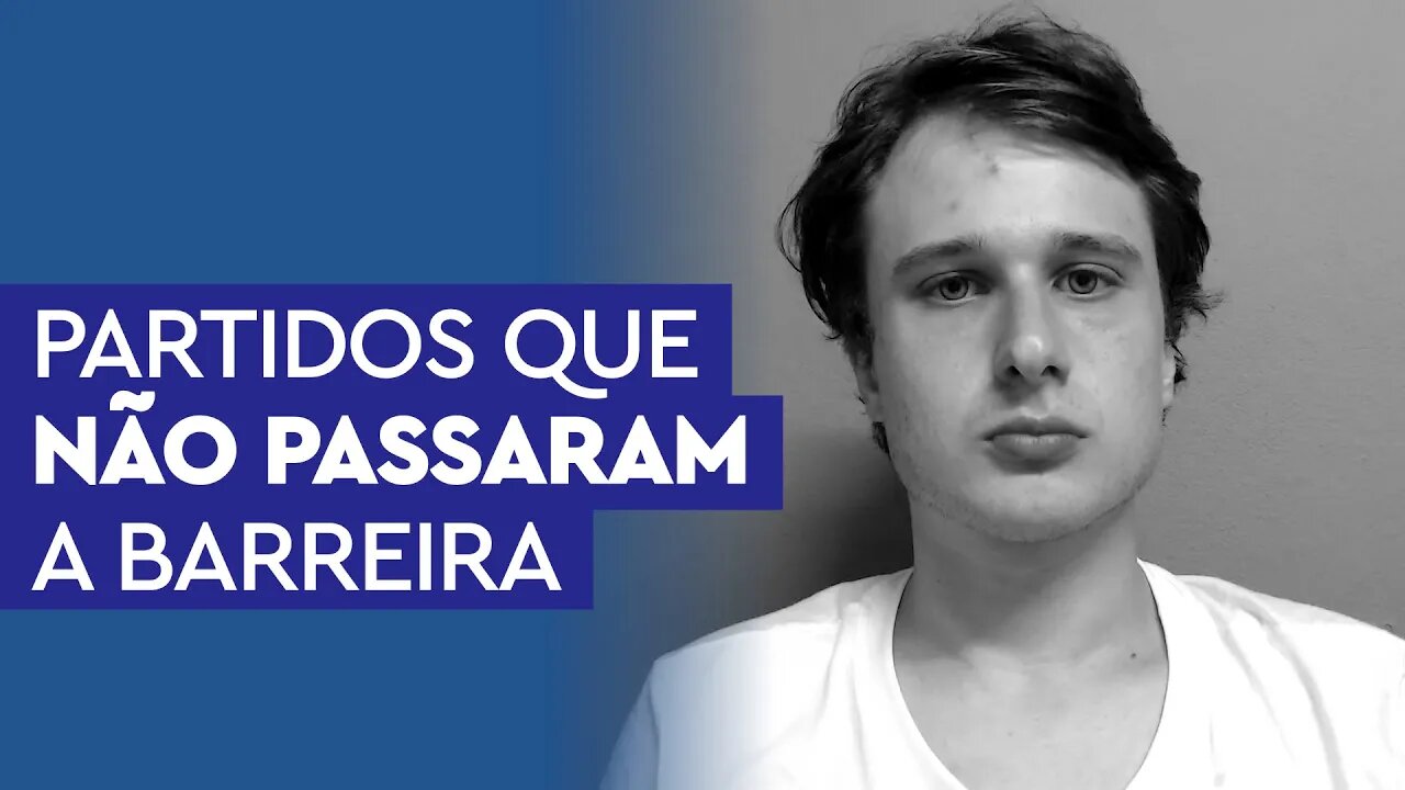 Os partidos que não passaram pela cláusula de barreira e podem morrer