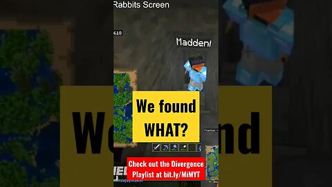 We found...WHAT?!! #mim #minecraft #marriedinminecraft #DivergenceSMP