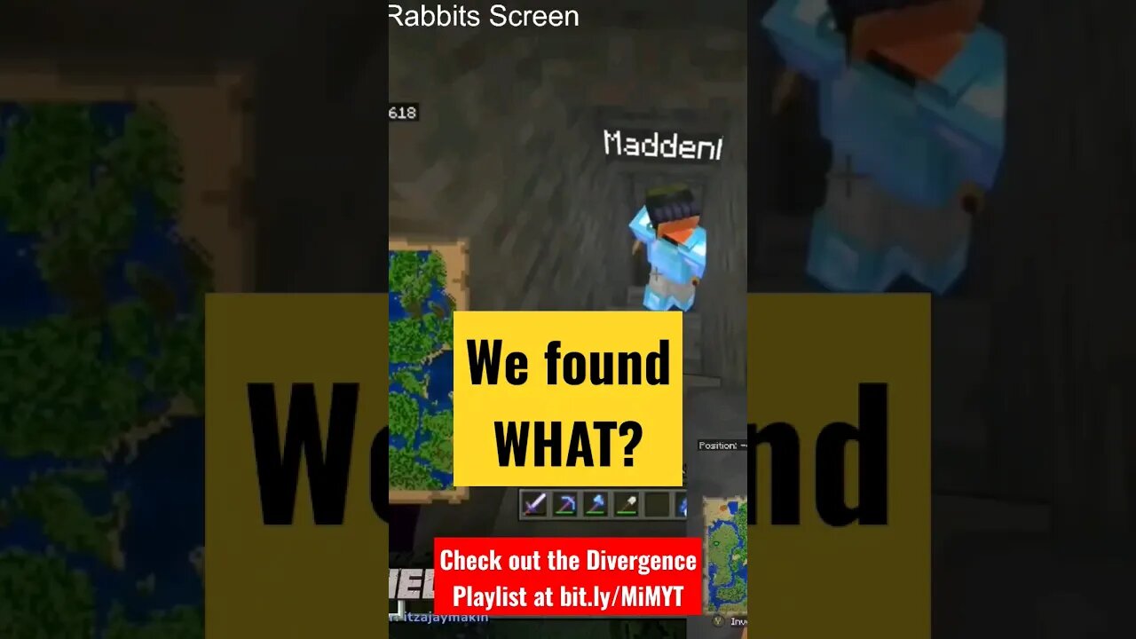We found...WHAT?!! #mim #minecraft #marriedinminecraft #DivergenceSMP
