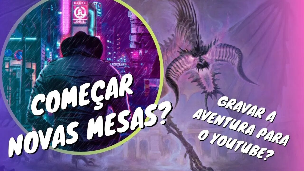 QUANDO VOU ABRIR MESAS DE RPG NOVAS?