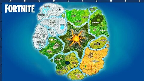 FORTNITE SEASON 8 MAP! (Fortnite: Battle Royale)