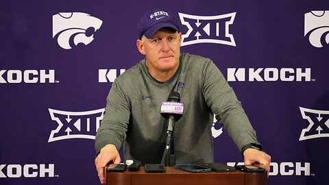 Kansas State Football | Chris Klieman Postgame Press Conference | K-State 37, Texas Tech 28