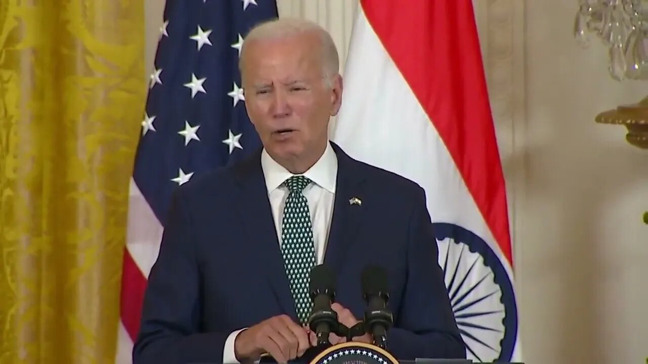 Biden: U.S. Funding "Infrastructure Work For Dealing With Global Warming On Continent Of Africa"