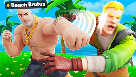 I Trolled With NEW Beach Brutus Skin.. (Fortnite)