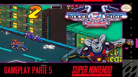 Biker Mice From Mars Parte 5 || 720P + 60FPS + SHADERS || #snes