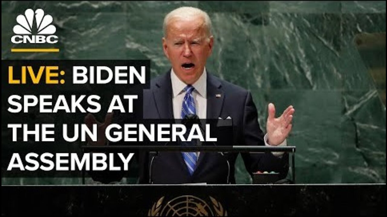 LIVE: President Biden addresses the United Nations General Assembly — 9/21/22