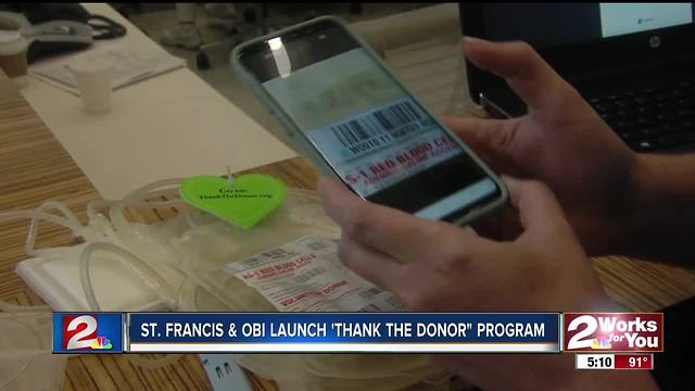 'Thank the Donor' program launches