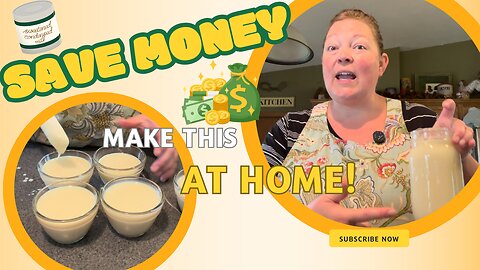 Easy way to make Homemade Sweetened Condensed Milk