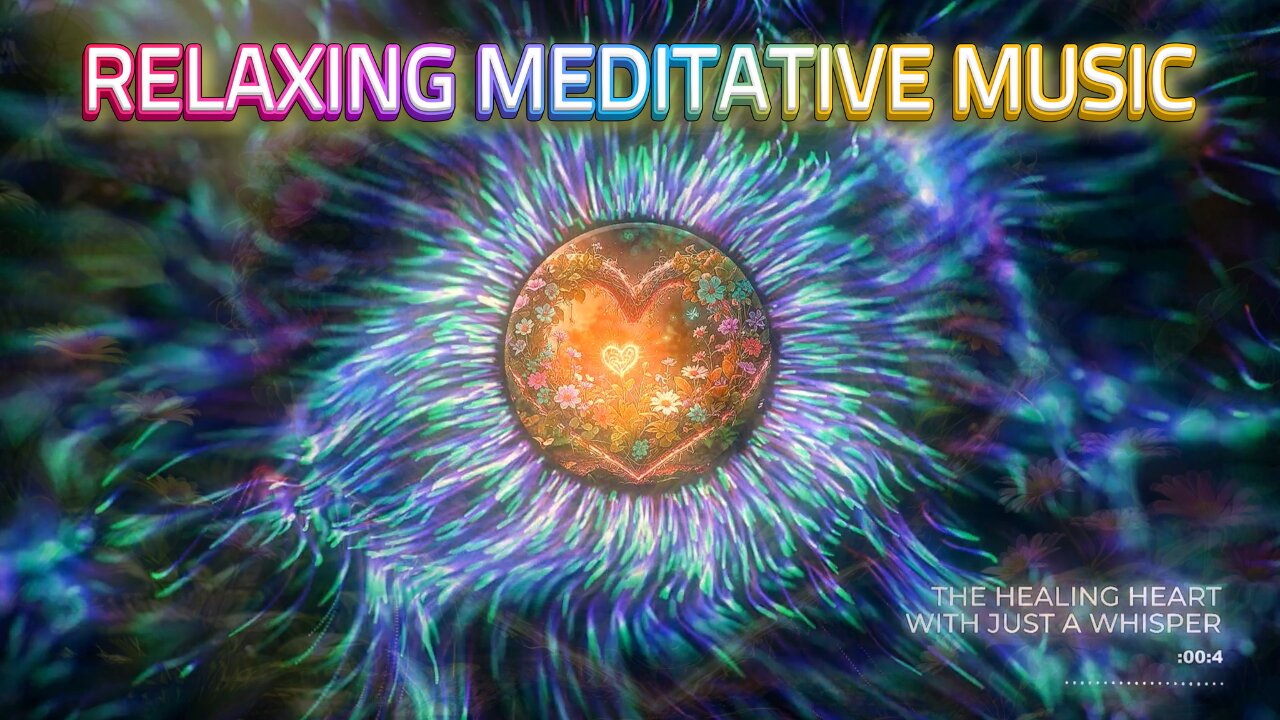 Relaxing Meditative Music - With Just a Whisper - The Healing Heart