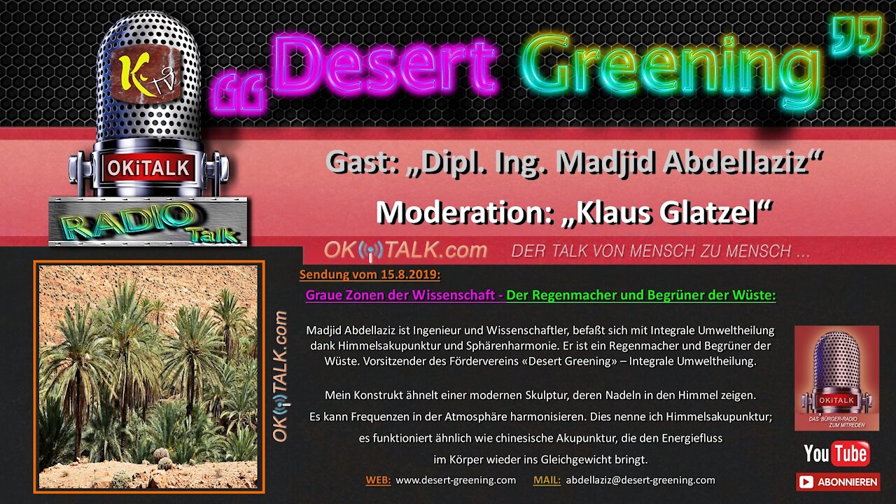 Dipl. Ing. Madjid Abdellaziz - Graue Zonen der Wissenschaft