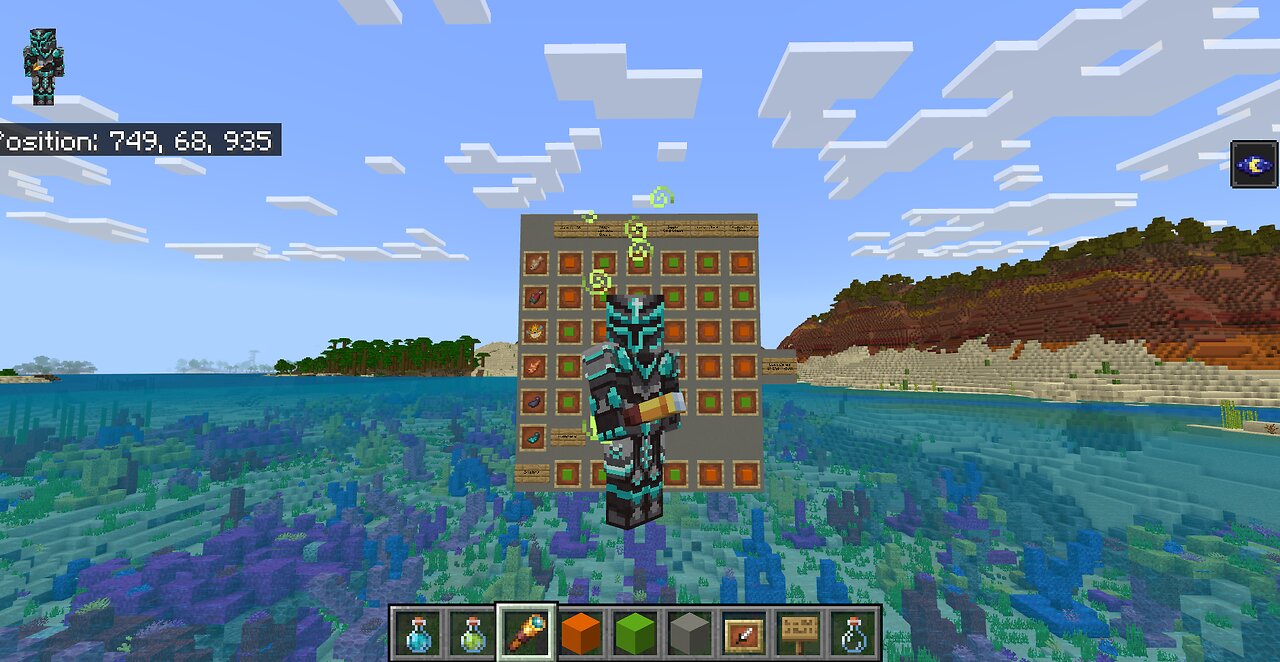 Minecraft Bedrock 1.20+ Fish and Squid ink Farms