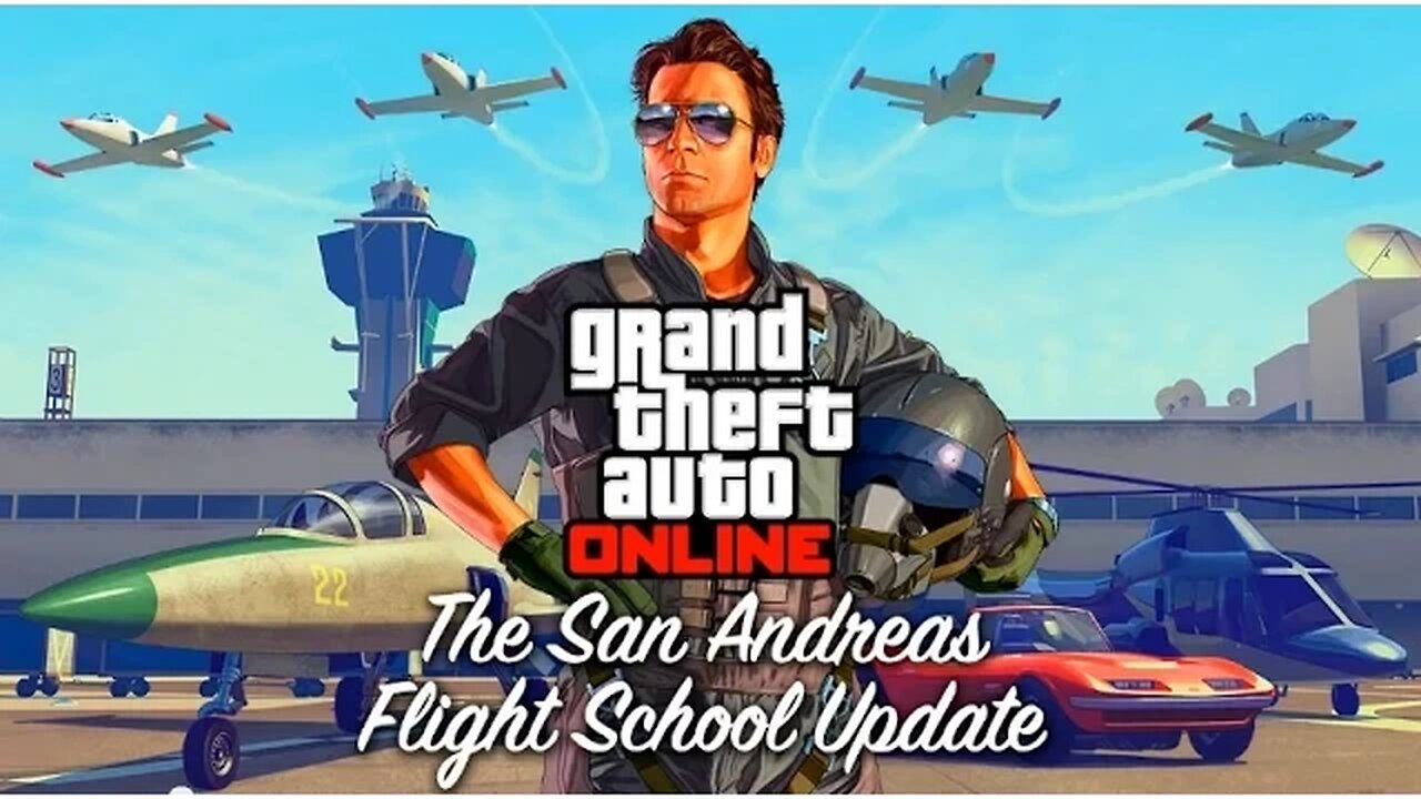 GTA 5 San Andreas Flight School Update - Offical Announcement, Trailer & More ! (GTA 5 Online)