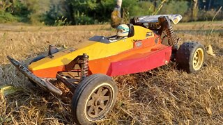 Tamiya Striker repair and first run