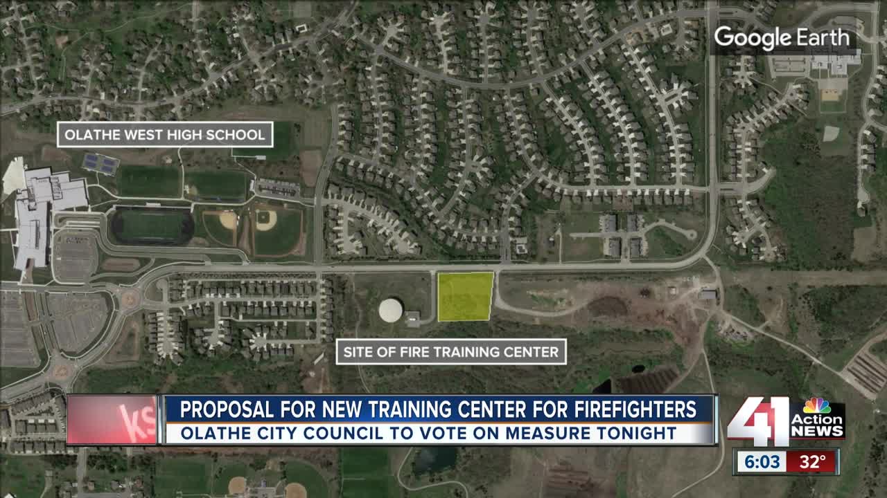 Olathe to consider building a training center for firefighters