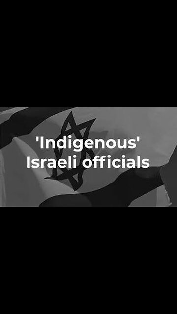 FAKE "INDIGENOUS ISRAELIS"