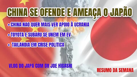 China se ofende com declarações de Kishida ameaça seriamente o Japão e se posiciona contra Ucrania