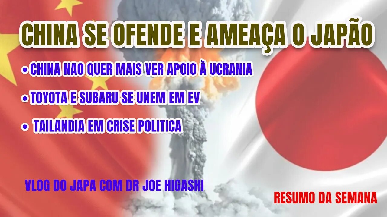 China se ofende com declarações de Kishida ameaça seriamente o Japão e se posiciona contra Ucrania