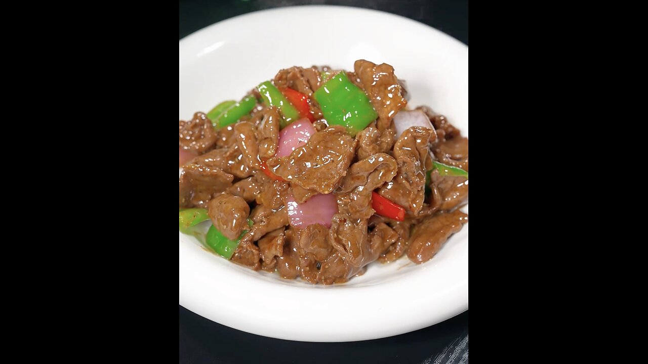 Black Pepper Beef, so delicious, so good with rice