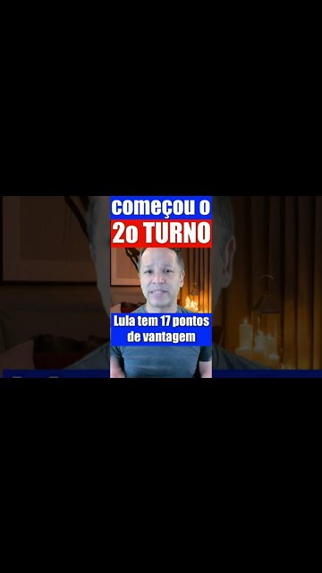 segundo turno: Lula tem 17 pontos de vantagem