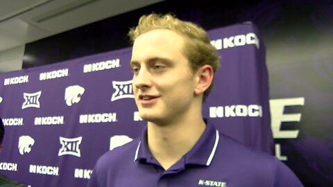 Kansas State Football | Ross Elder Postgame Interview | Baylor 20, K-State 10