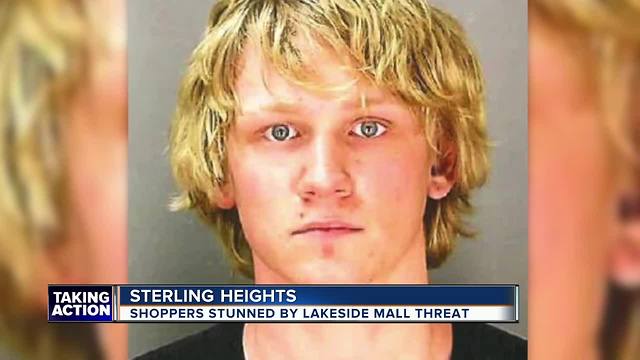 Police: 20-year-old charged with threatening mass shooting at Lakeside Mall