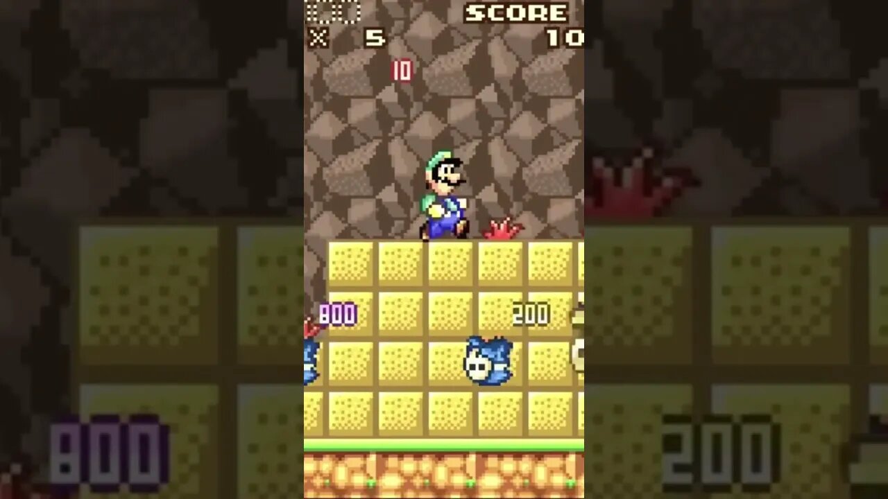 Pow Block to the rescue! #luigi #supermariobros #gaming #mario #switch #game #videogame