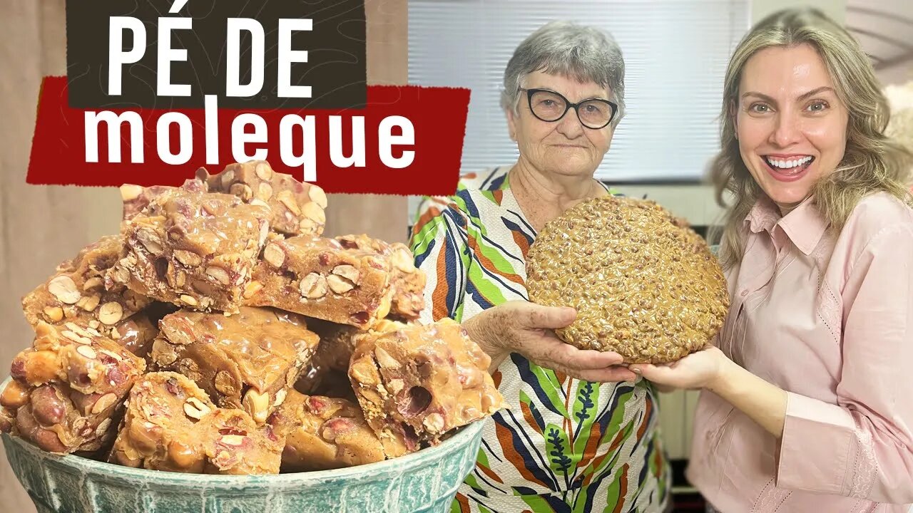 MINHA TIA REVELOU A RECEITA MAIS SABOROSA DE PE DE MOLEQUE QUE EXISTE, VOCÊ PRECISA CONHECER.