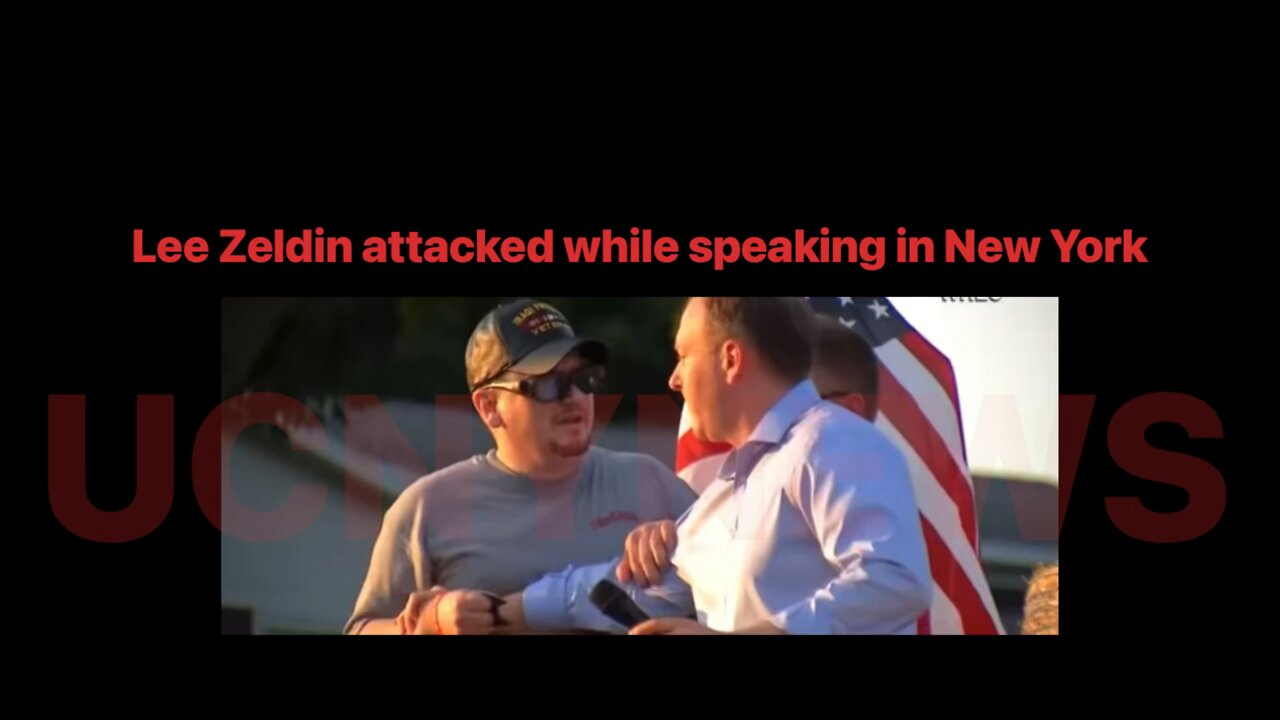 Attempted assassination on Lee Zeldin add a new York speech #￼UCNYNEWS