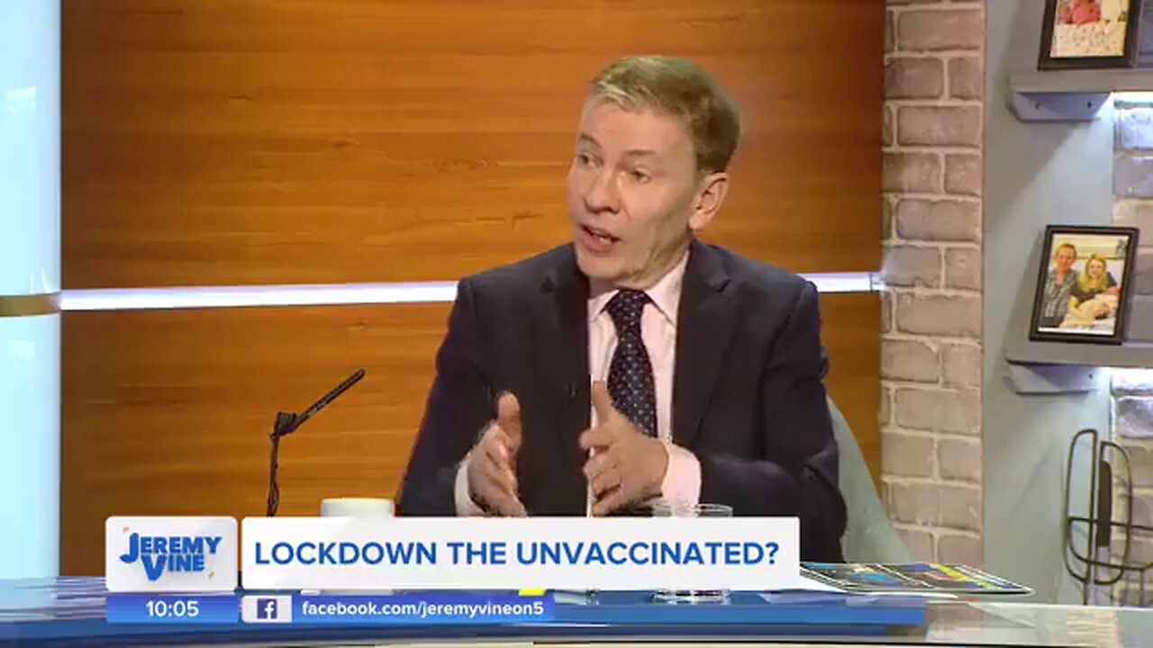 Blast from the past - Lockdown the unvaccinated | Jeremy Vine (2021)