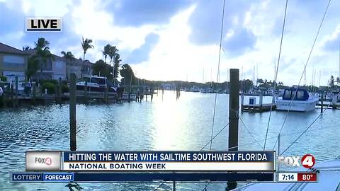 Learn how to sail on National Boating Week - 7am live report