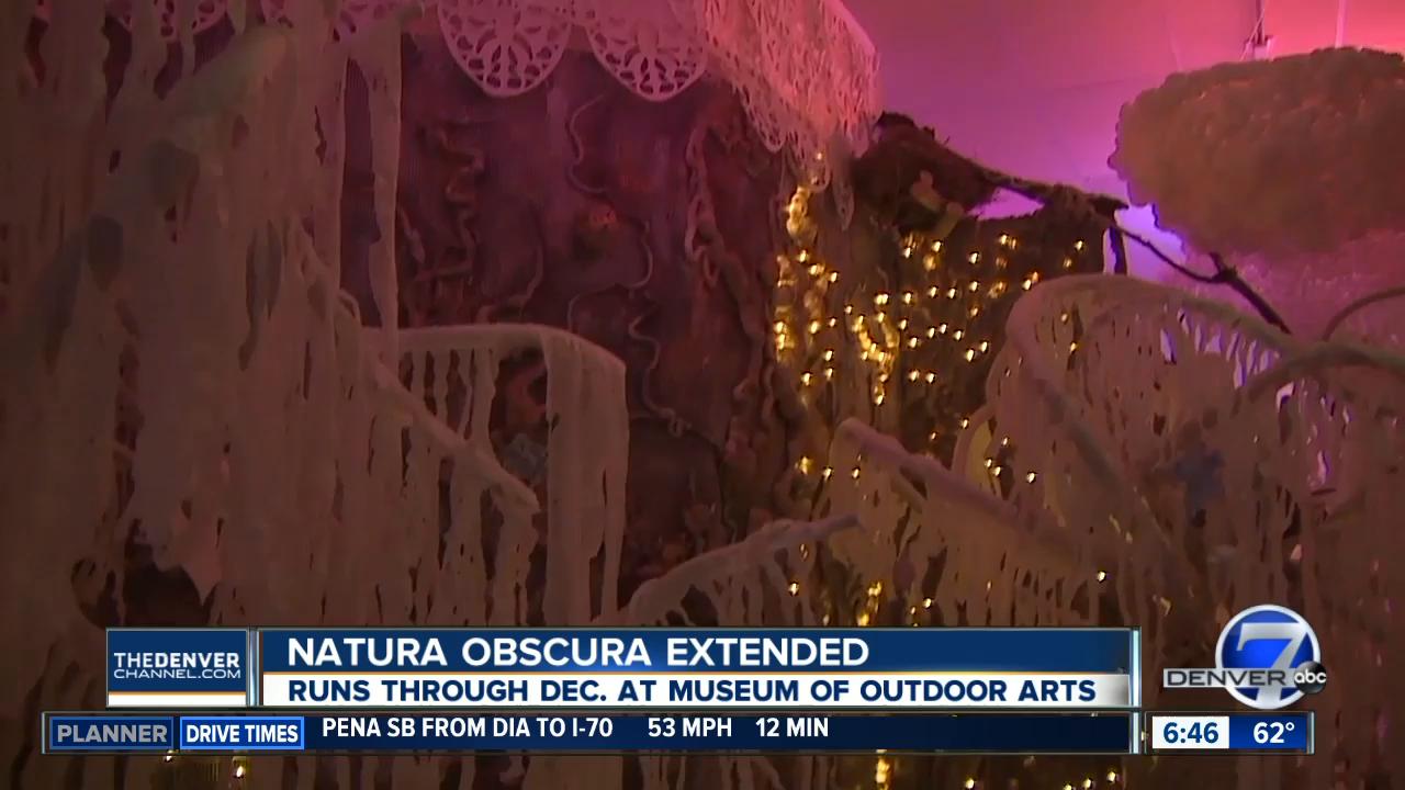 Natura Obscura art exhibit being extended