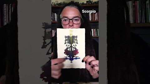 Scorpio| What do YOU see, sense & feel? #short #Scorpio #rorschach